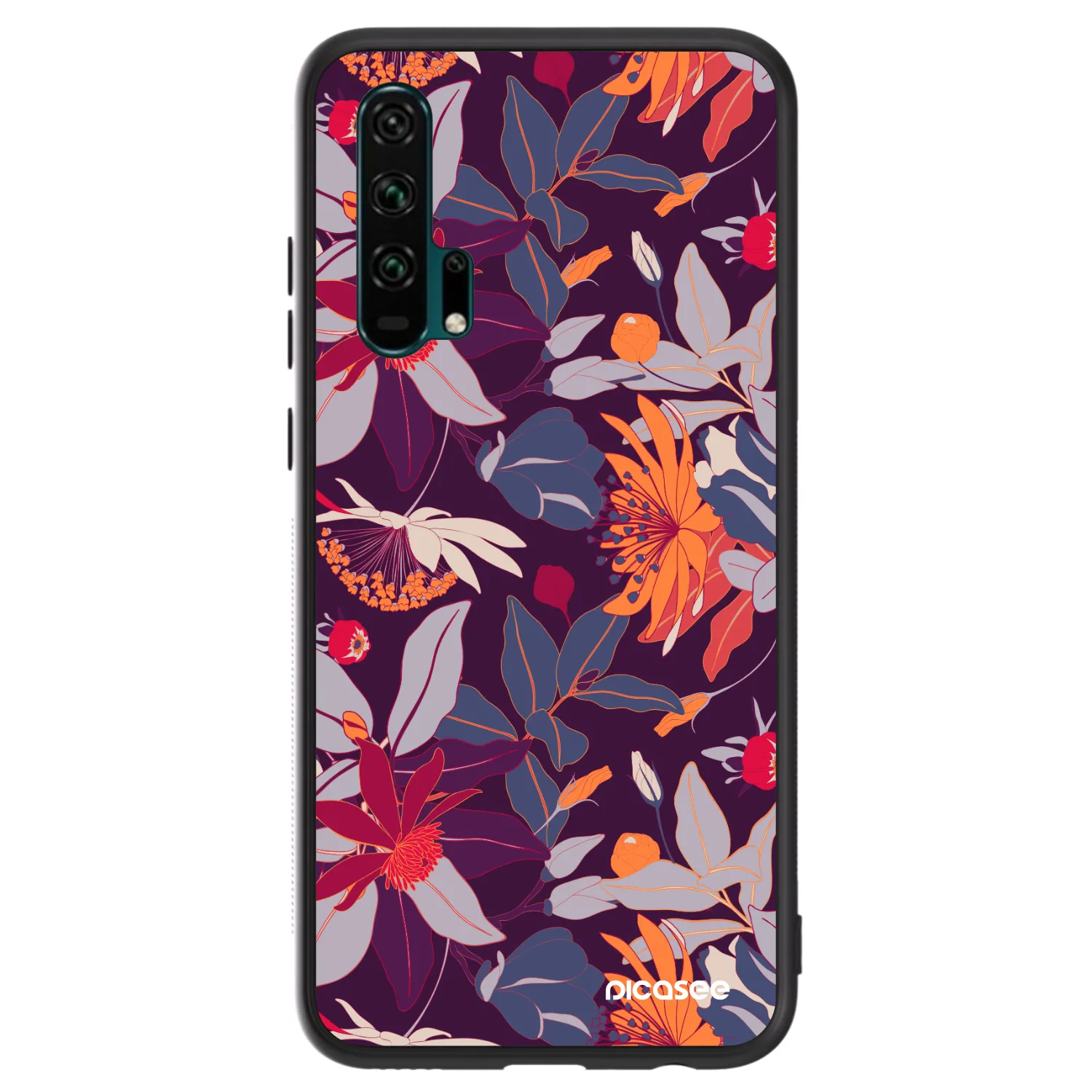 Picasee ULTIMATE CASE na Honor 20 Pro - Purple Leaf