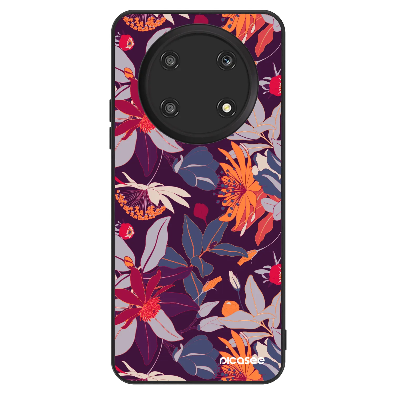 Picasee ULTIMATE CASE na Honor Magic4 Lite 5G - Purple Leaf