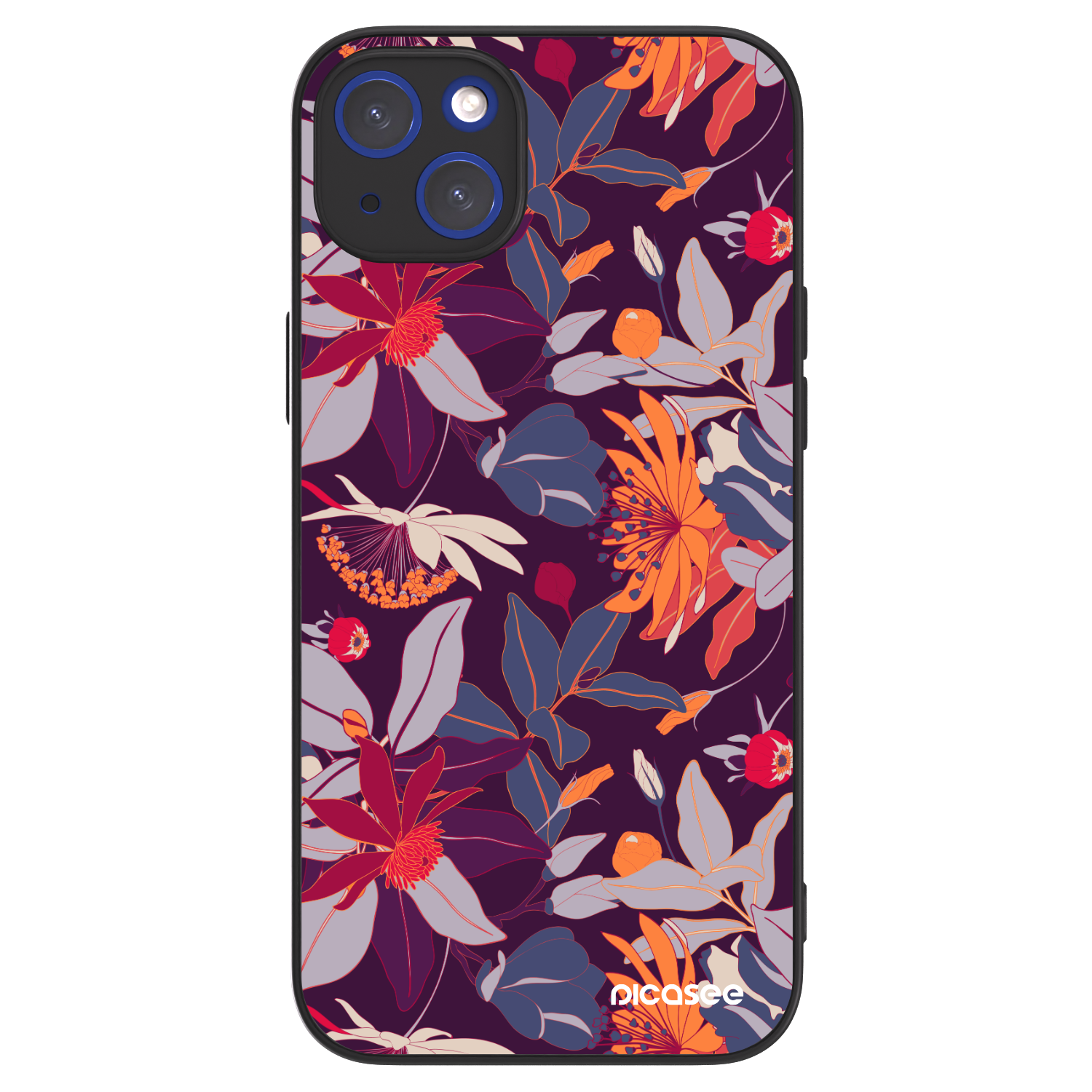Picasee ULTIMATE CASE na Apple iPhone 14 Plus - Purple Leaf