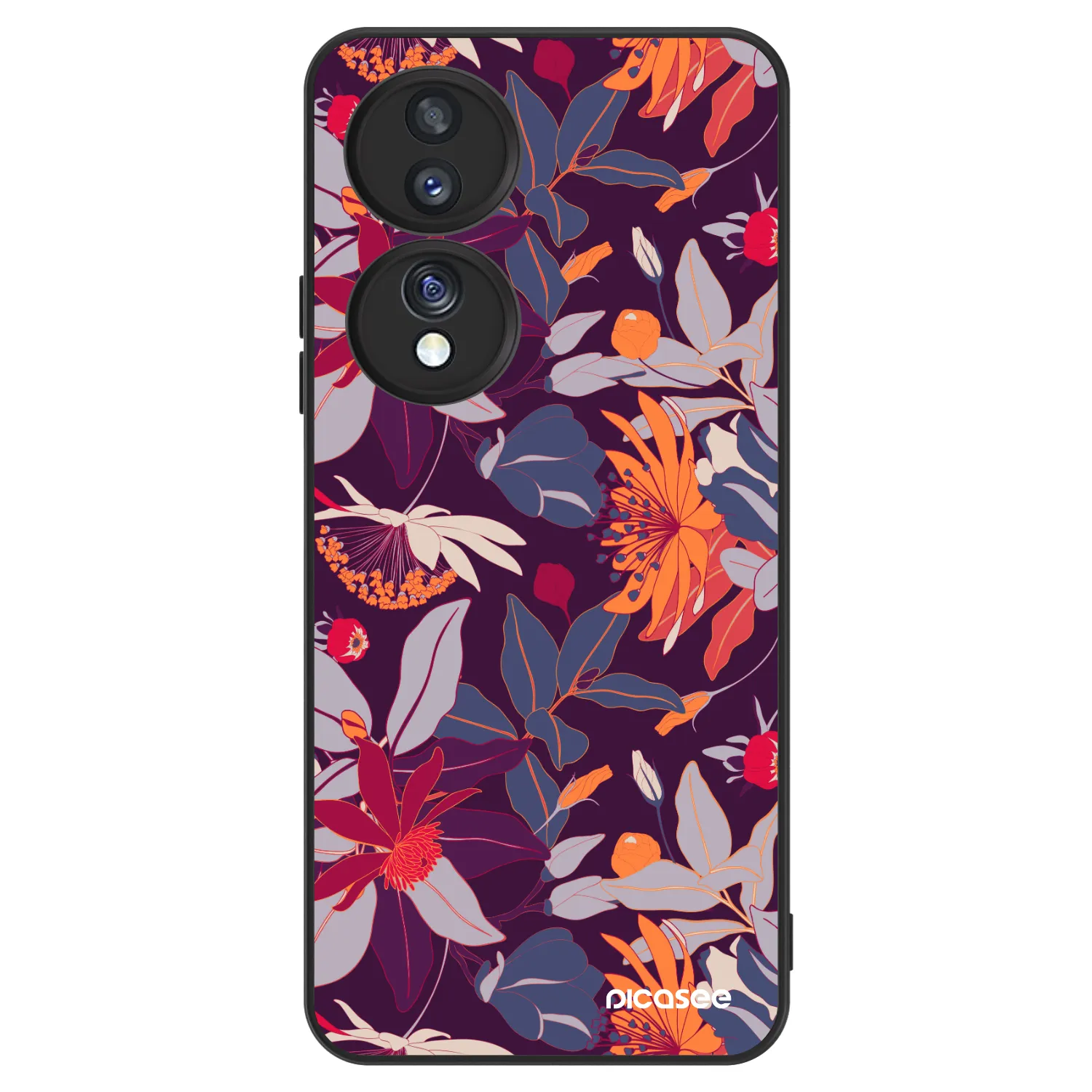 Picasee ULTIMATE CASE na Honor 70 - Purple Leaf