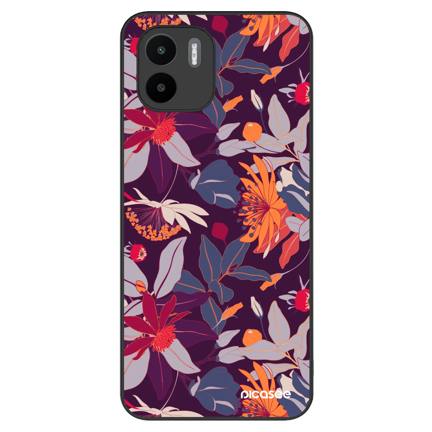 Picasee ULTIMATE CASE na Xiaomi Redmi A1 - Purple Leaf