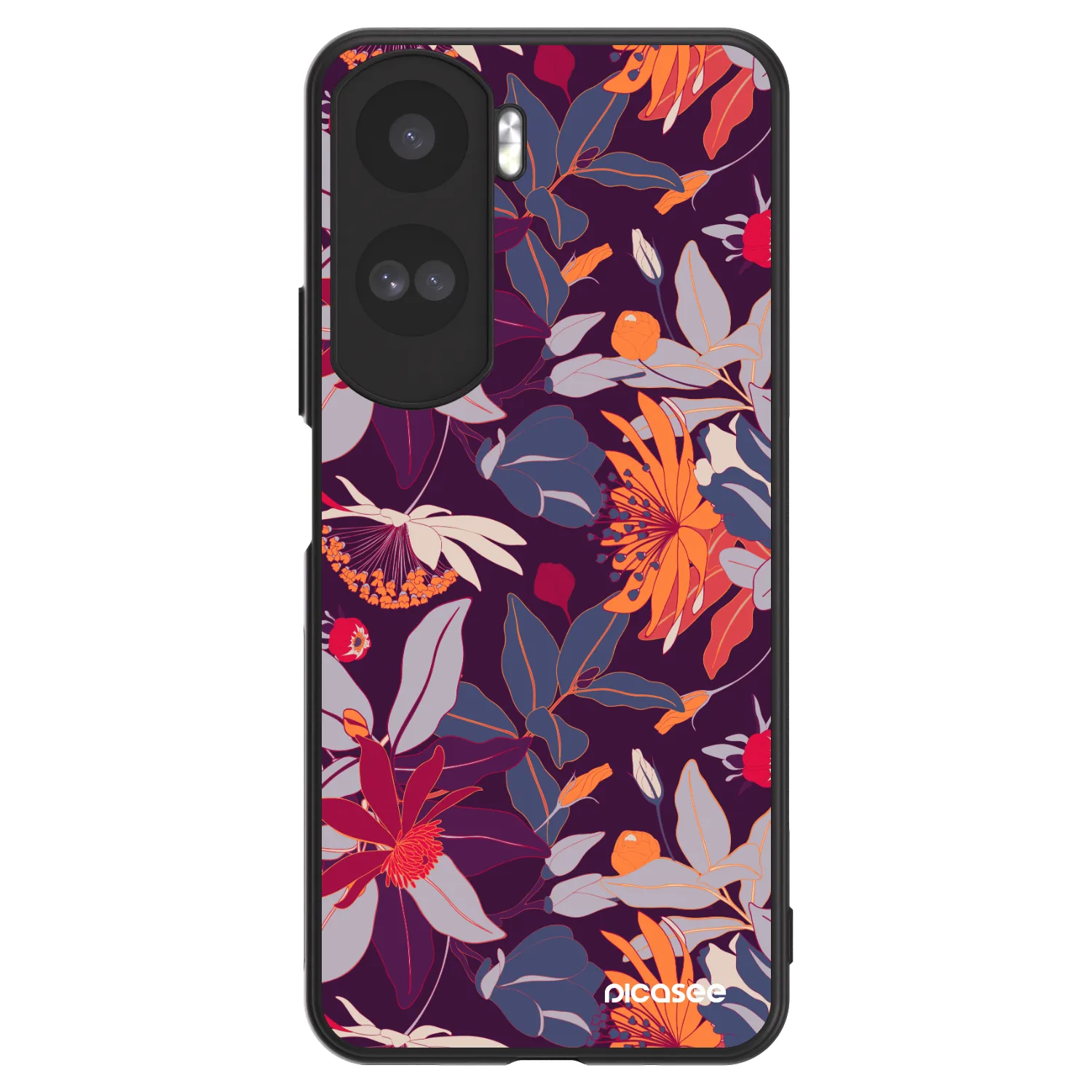 Picasee ULTIMATE CASE na Honor 90 Lite 5G - Purple Leaf