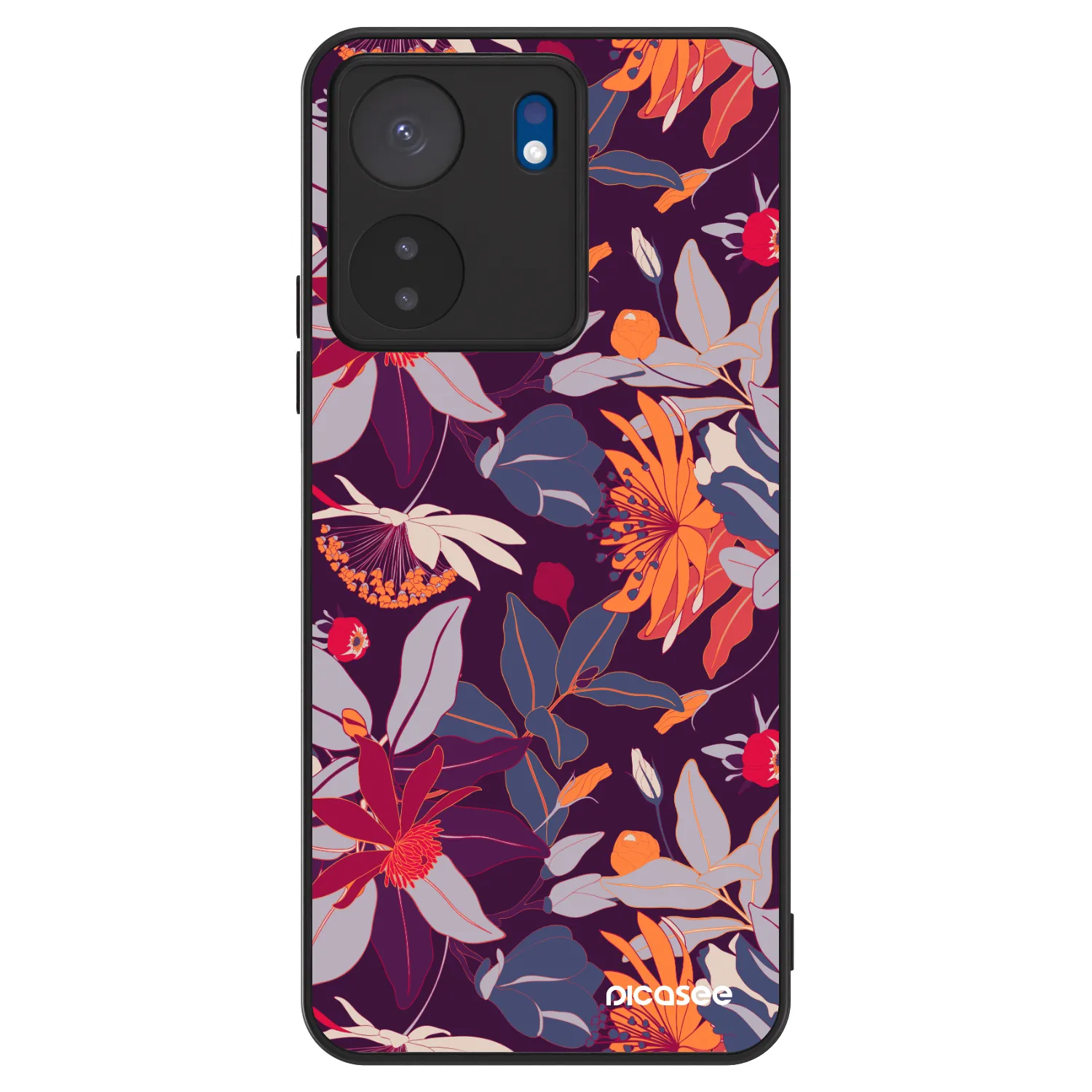Picasee ULTIMATE CASE na Xiaomi Redmi 13C 4G - Purple Leaf