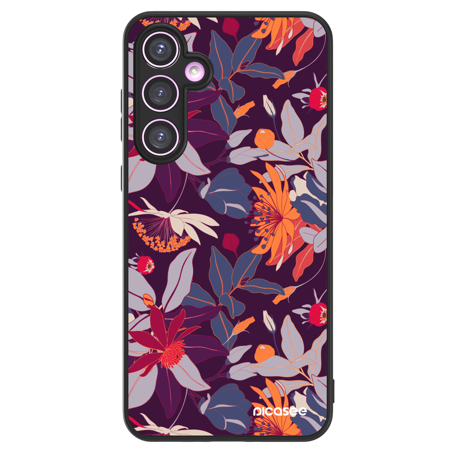 Picasee ULTIMATE CASE na Samsung Galaxy A35 5G A356B - Purple Leaf