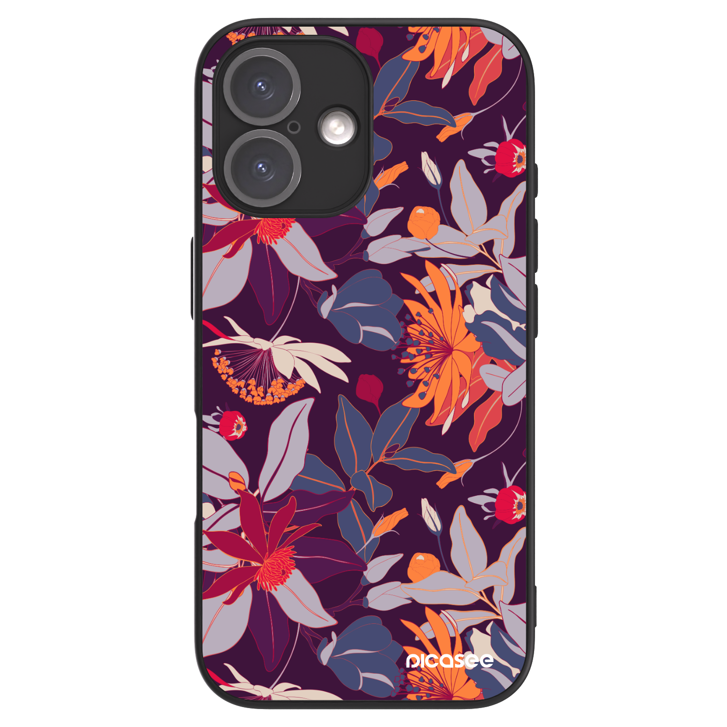 Picasee ULTIMATE CASE na Apple iPhone 16 - Purple Leaf