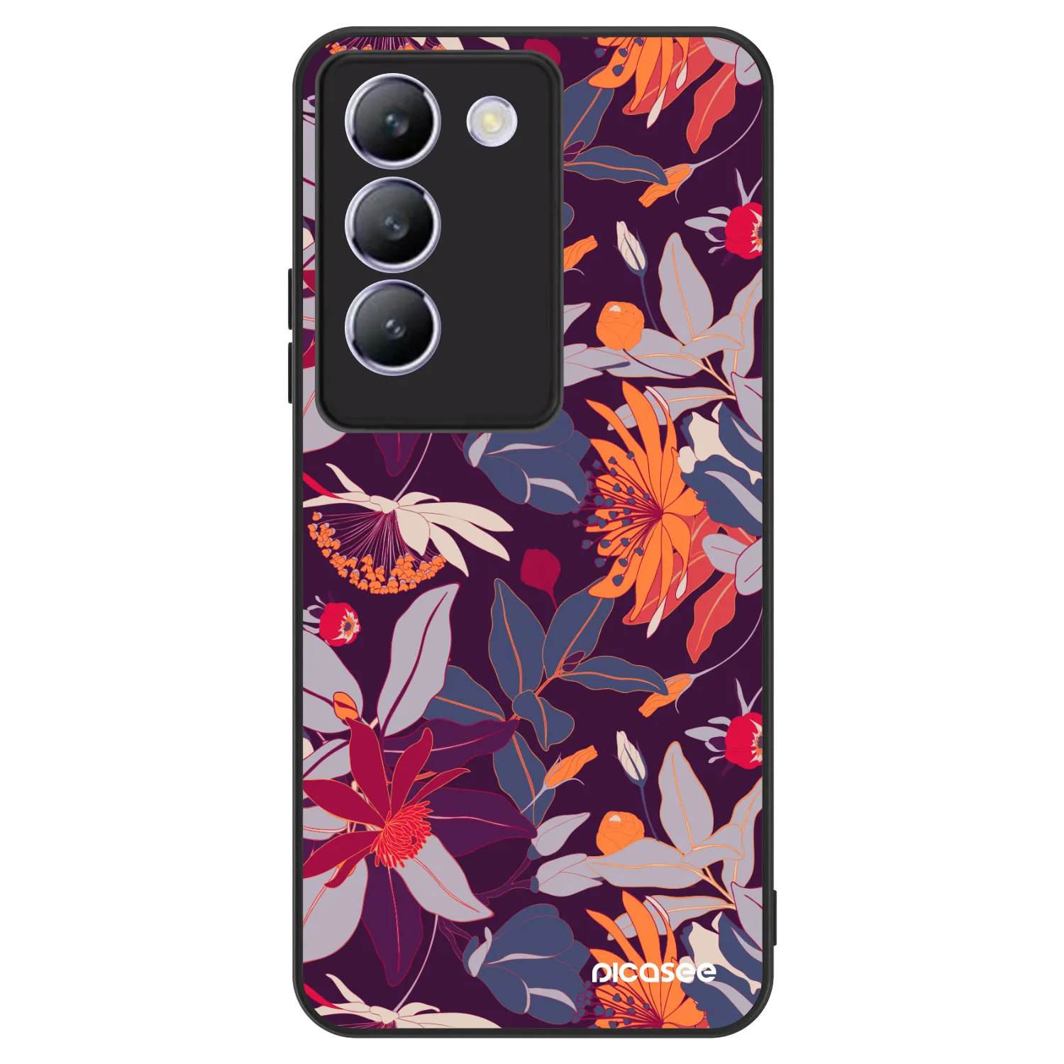 Picasee ULTIMATE CASE na Vivo V40 SE 5G - Purple Leaf