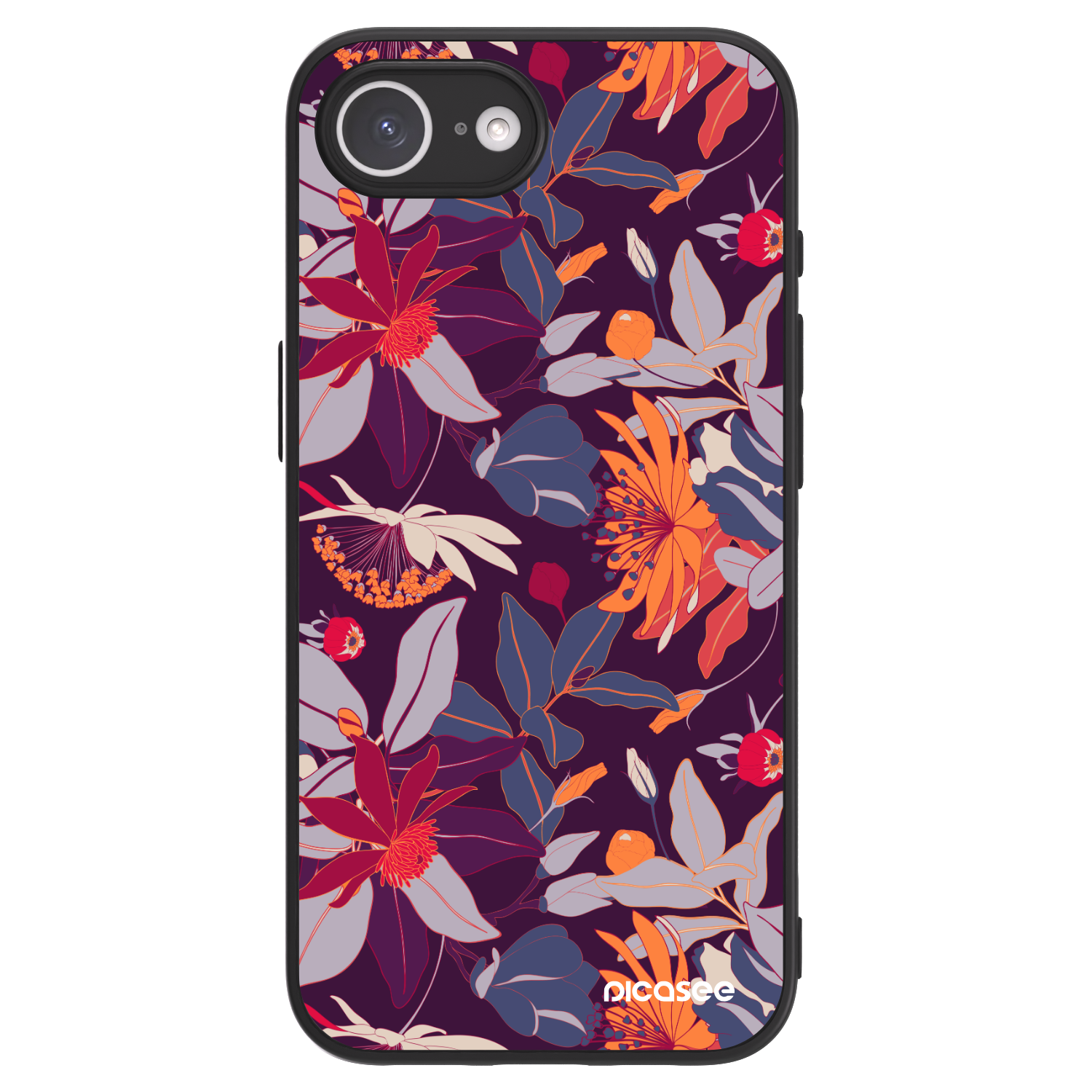 Picasee ULTIMATE CASE na Apple iPhone 16e - Purple Leaf
