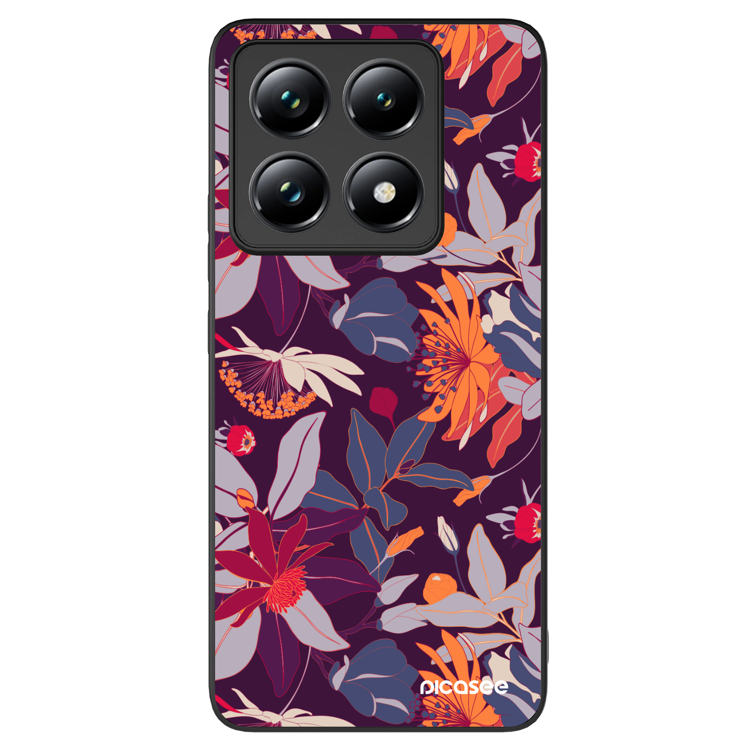 Picasee ULTIMATE CASE na Xiaomi 14T Pro - Purple Leaf