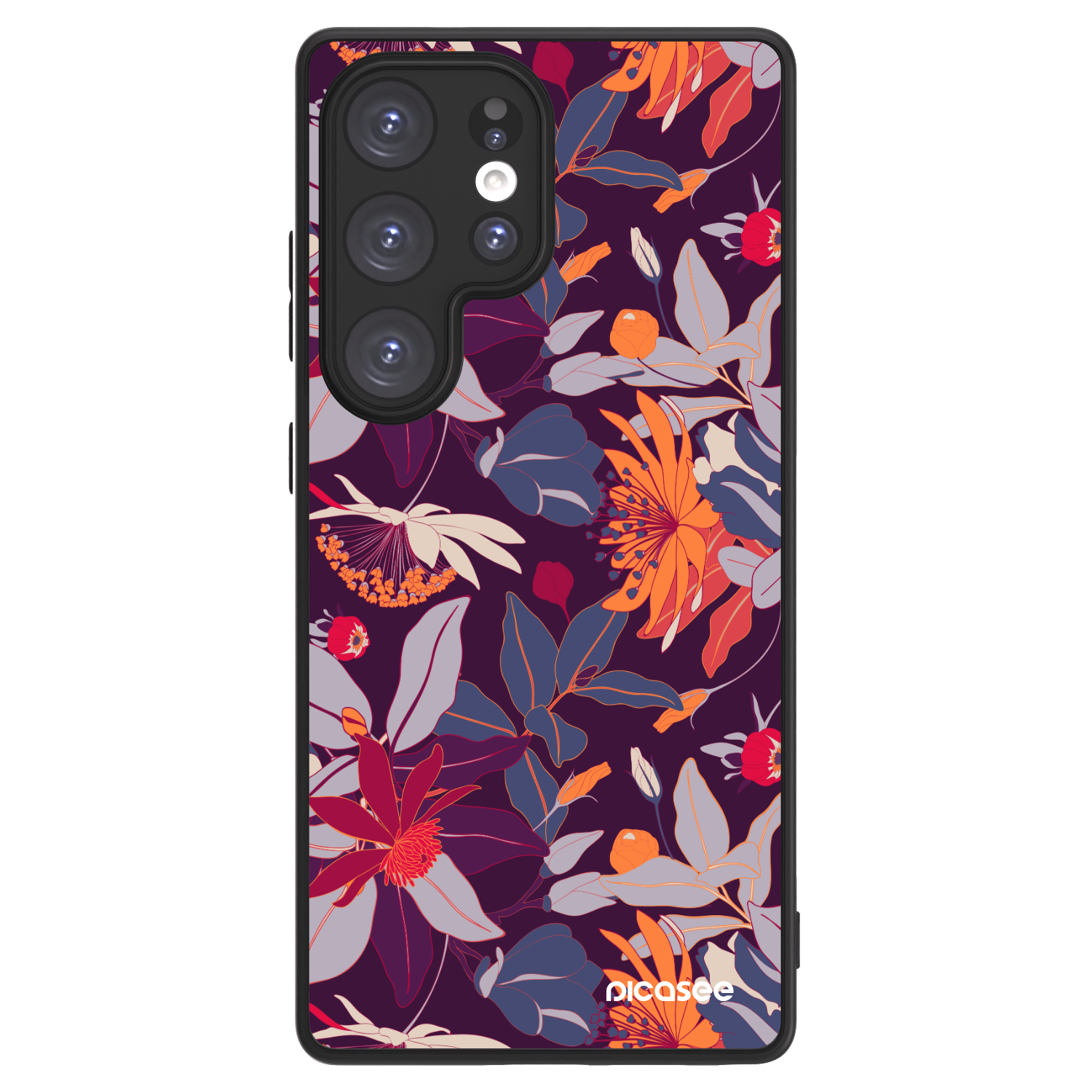 Picasee ULTIMATE CASE na Samsung Galaxy S25 Ultra 5G - Purple Leaf