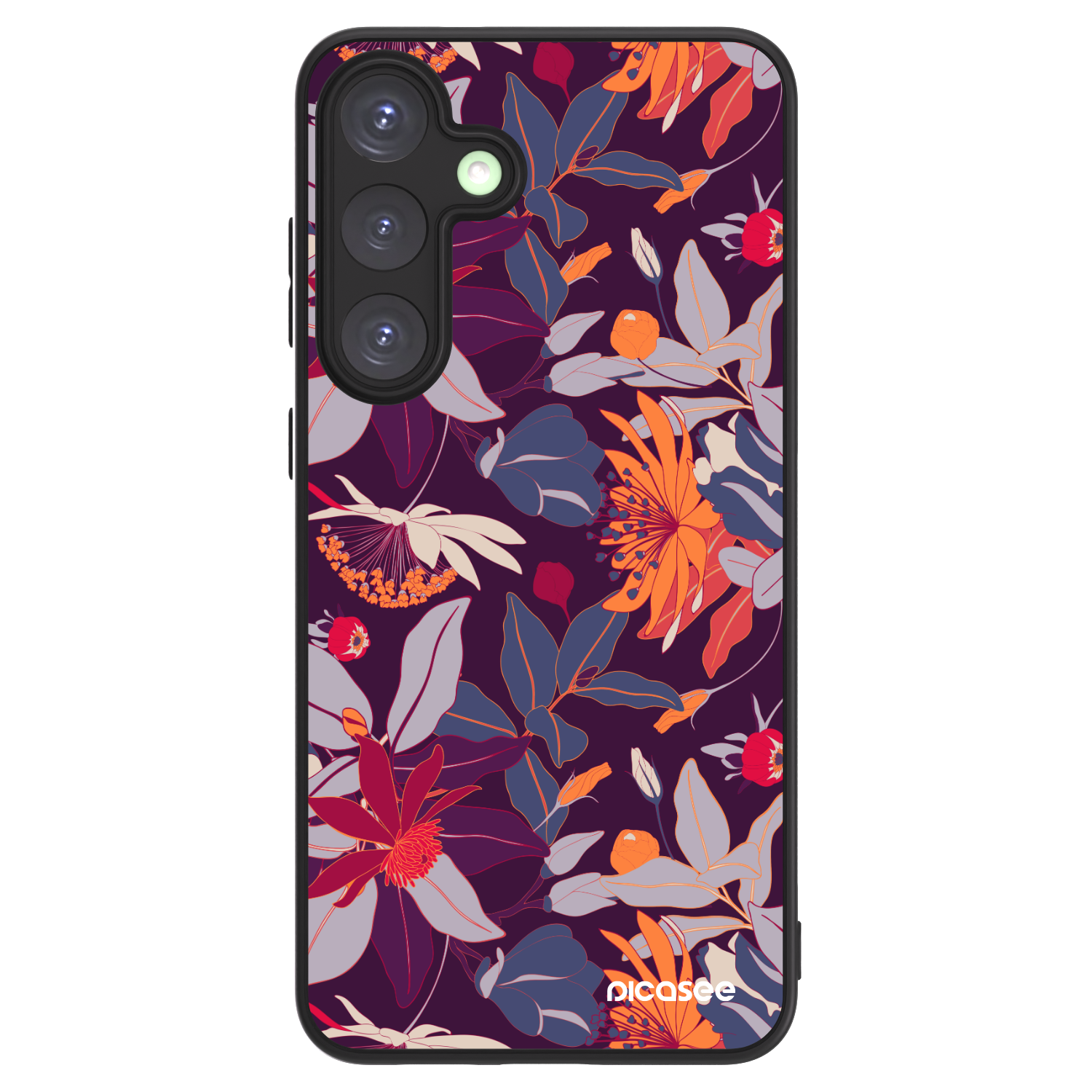 Picasee ULTIMATE CASE na Samsung Galaxy S25+ 5G - Purple Leaf