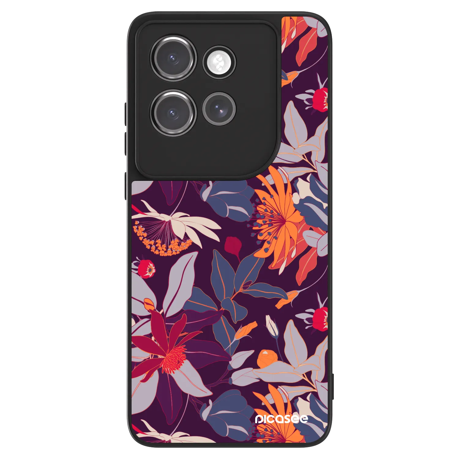 Picasee ULTIMATE CASE na Motorola Edge 50 Neo - Purple Leaf
