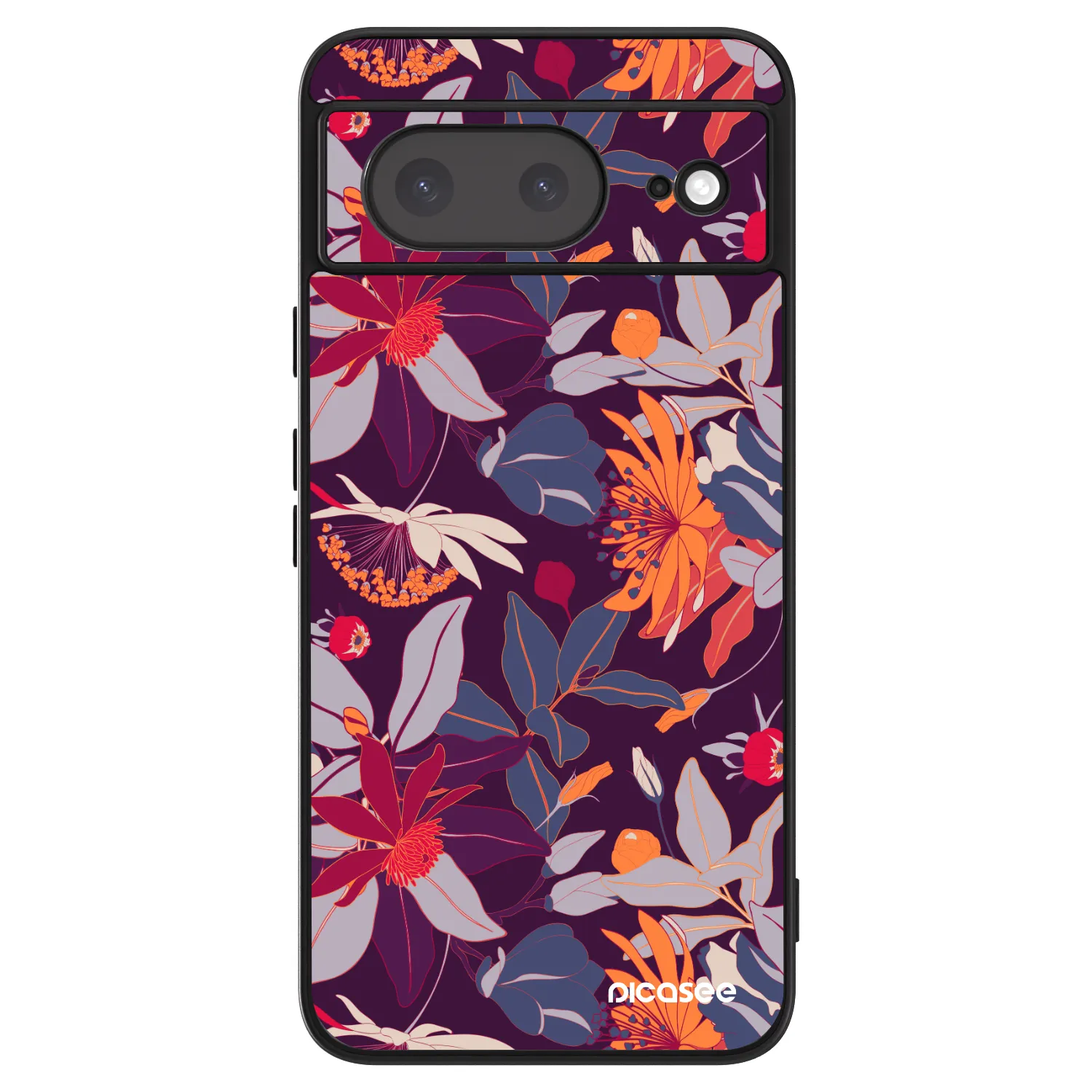 Picasee ULTIMATE CASE na Google Pixel 8a - Purple Leaf
