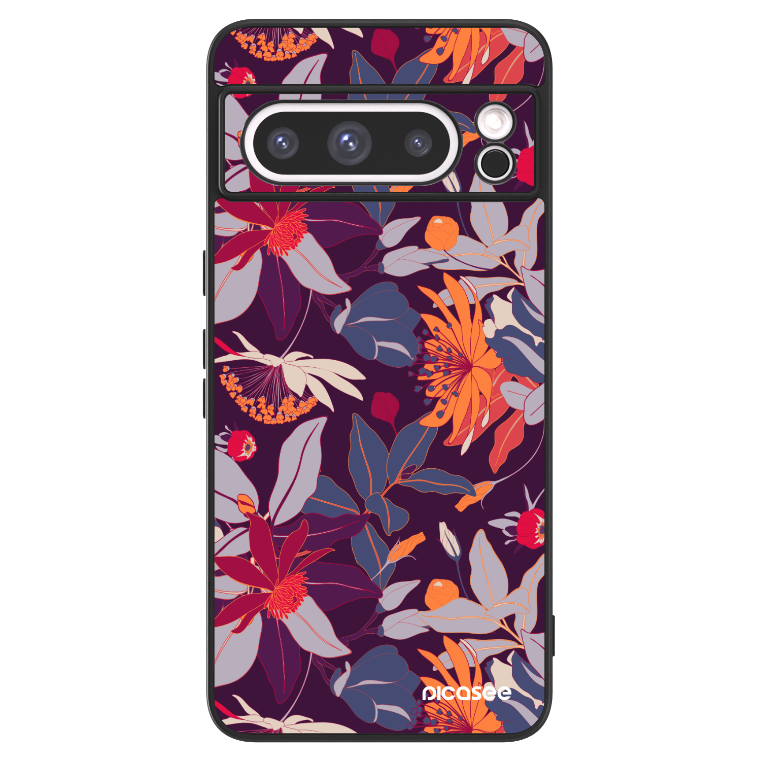 Picasee ULTIMATE CASE na Google Pixel 8 Pro - Purple Leaf
