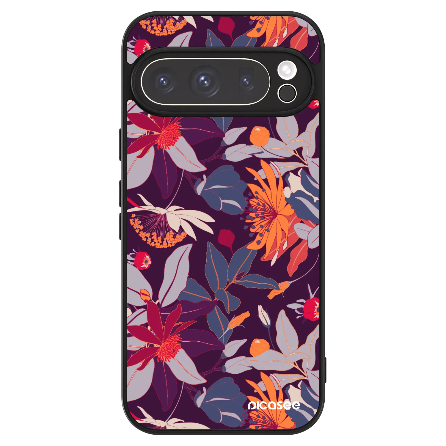 Picasee ULTIMATE CASE na Google Pixel 9 Pro - Purple Leaf