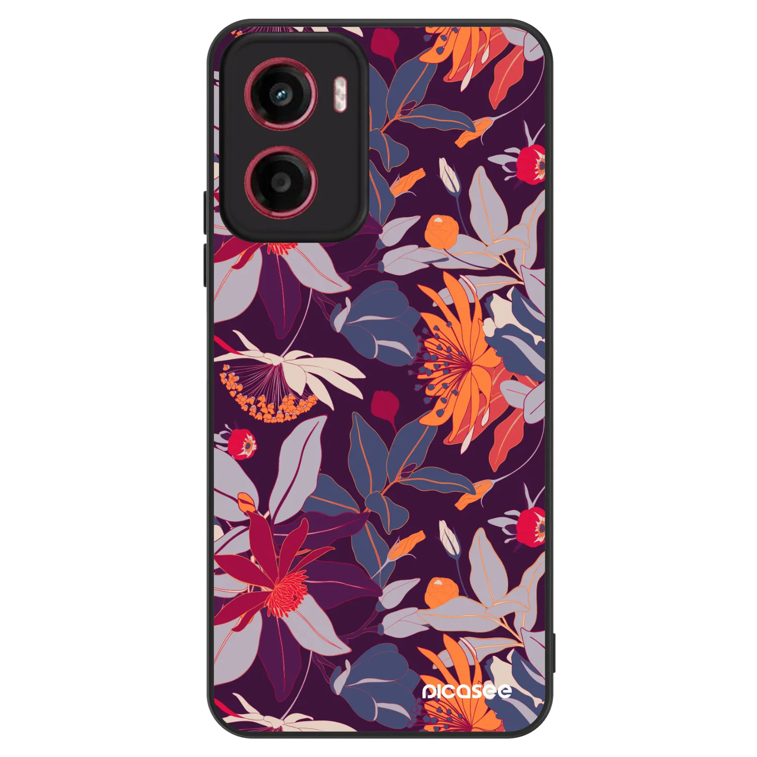 Picasee ULTIMATE CASE na Motorola Moto G05 - Purple Leaf