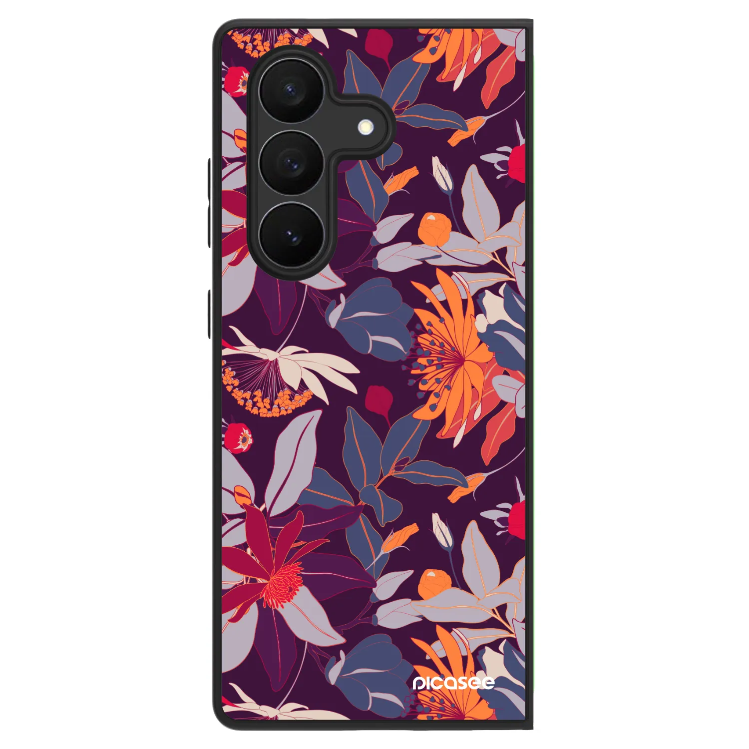Picasee ULTIMATE CASE na Samsung Galaxy Z Fold7 5G - Purple Leaf