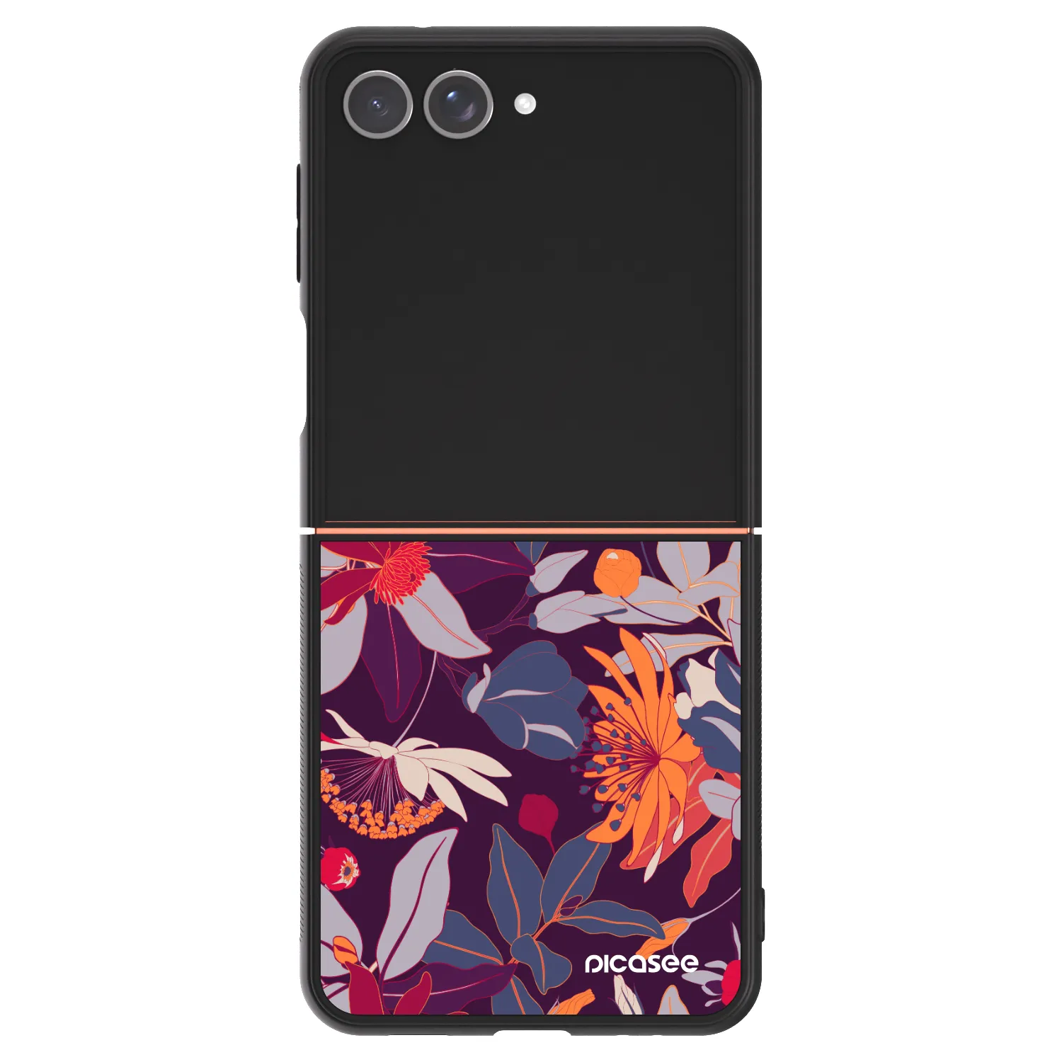 Picasee ULTIMATE CASE na Samsung Galaxy Z Flip7 5G - Purple Leaf