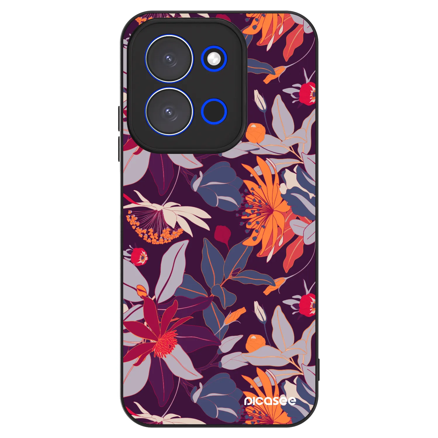 Picasee ULTIMATE CASE na Xiaomi Redmi 15C 4G - Purple Leaf