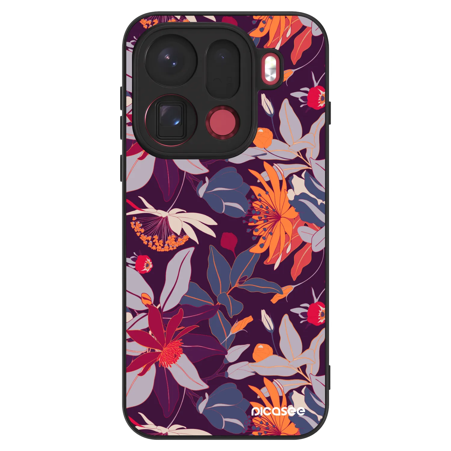 Picasee ULTIMATE CASE na OPPO Find X9 Pro - Purple Leaf