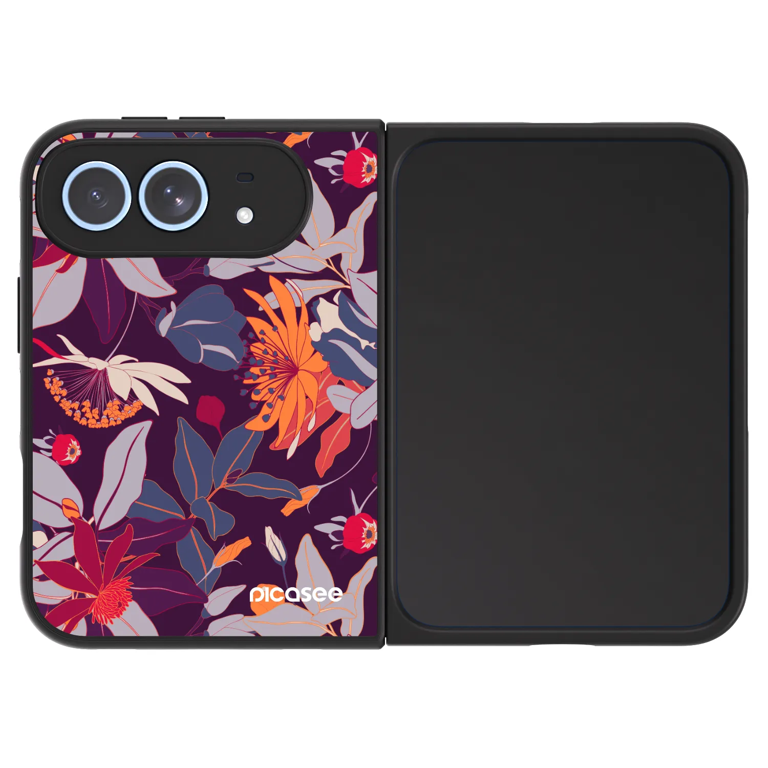 Picasee ULTIMATE CASE na Apple iPhone Duo - Purple Leaf
