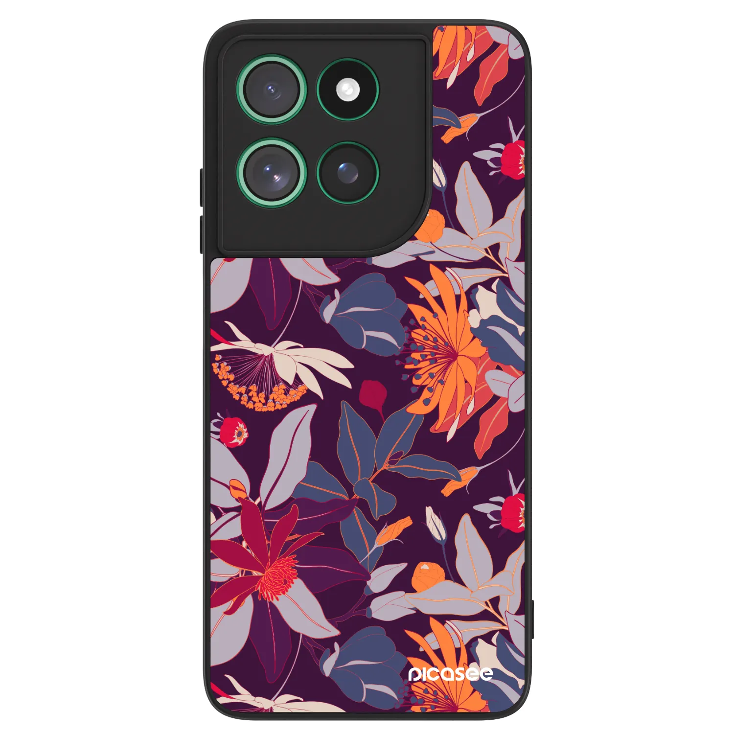 Picasee ULTIMATE CASE na Motorola Moto G57 Power - Purple Leaf