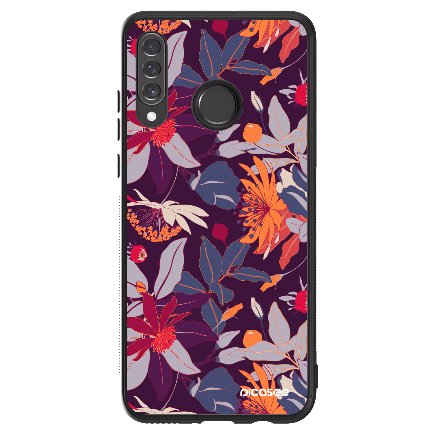 Picasee ULTIMATE CASE na Huawei P30 Lite - Purple Leaf