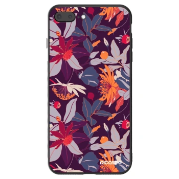 Etui na Apple iPhone 7 Plus - Purple Leaf