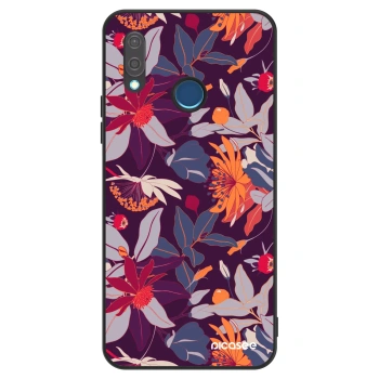 Etui na Huawei P20 Lite - Purple Leaf