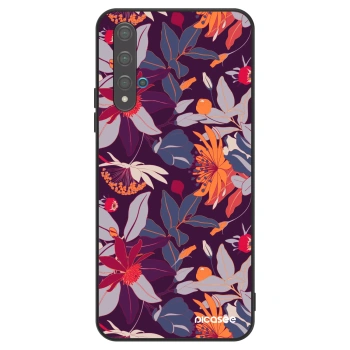 Etui na Huawei Nova 5T - Purple Leaf