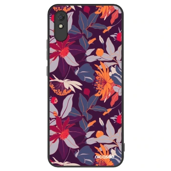 Etui na Xiaomi Redmi 9A - Purple Leaf