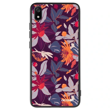 Etui na Xiaomi Redmi 7A - Purple Leaf