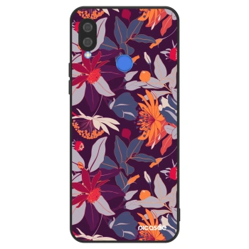 Etui na Huawei Nova 3 - Purple Leaf