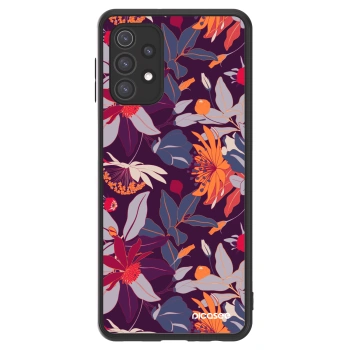 Etui na Samsung Galaxy A32 5G A326B - Purple Leaf
