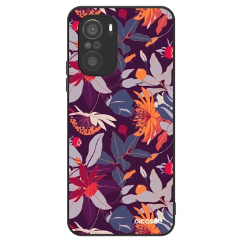 Etui na Xiaomi Poco F3 - Purple Leaf