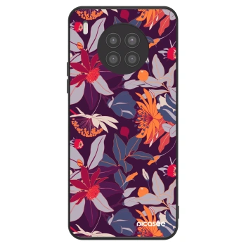 Etui na Huawei Nova 8i - Purple Leaf