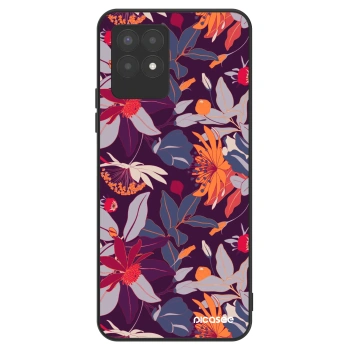 Etui na Realme 8i - Purple Leaf