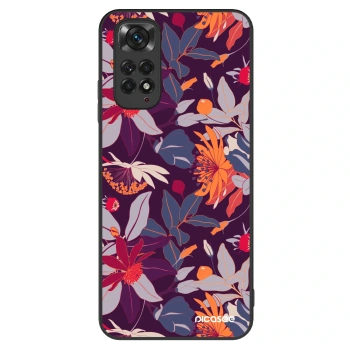 Etui na Xiaomi Redmi Note 11S 4G - Purple Leaf