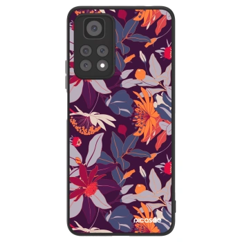 Picasee ULTIMATE CASE na Xiaomi Redmi Note 11 Pro 5G - Purple Leaf