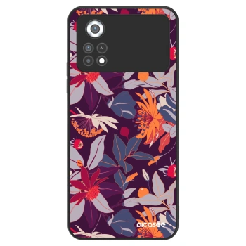 Etui na Xiaomi Poco X4 Pro 5G - Purple Leaf