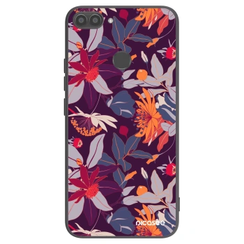 Etui na Huawei P Smart - Purple Leaf
