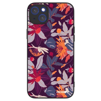 Picasee ULTIMATE CASE na Apple iPhone 14 Plus - Purple Leaf