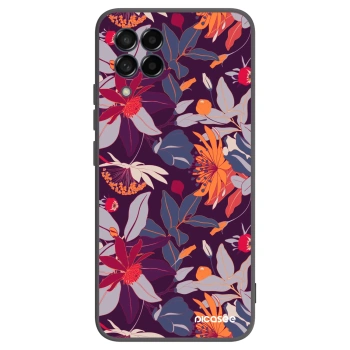 Etui na Samsung Galaxy M53 5G - Purple Leaf