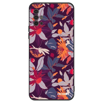 Etui na Motorola Moto G30 - Purple Leaf