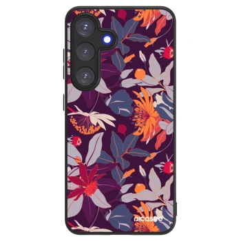 Picasee ULTIMATE CASE na Samsung Galaxy A25 A256B 5G - Purple Leaf