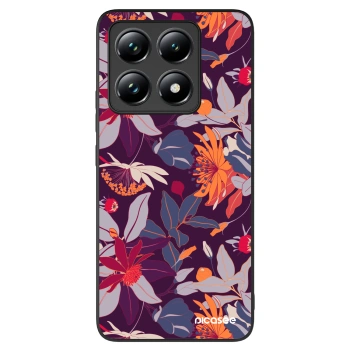 Picasee ULTIMATE CASE na Xiaomi 14T - Purple Leaf