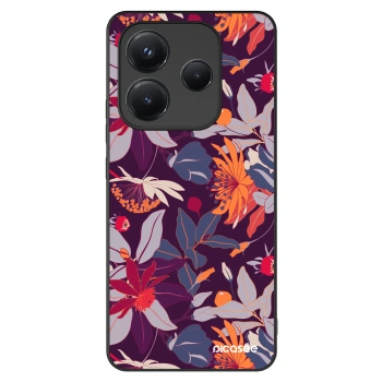 Picasee ULTIMATE CASE na Xiaomi Redmi Note 14 5G - Purple Leaf
