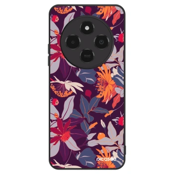 Etui na Xiaomi Poco C75 - Purple Leaf