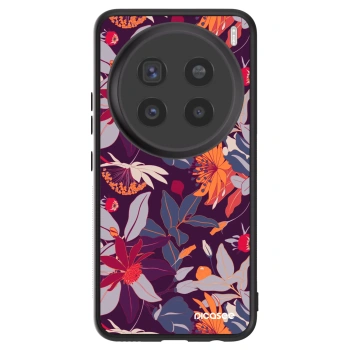 Etui na Vivo X200 Pro - Purple Leaf