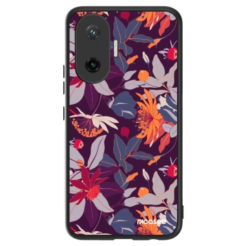 Etui na Xiaomi Poco F7 Pro 5G - Purple Leaf