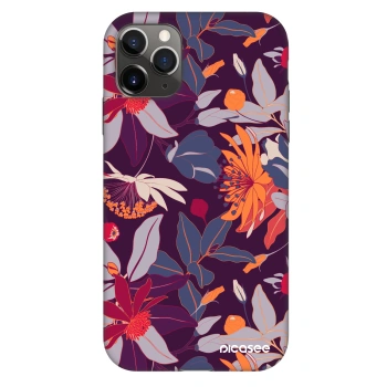 Etui na Apple iPhone 11 Pro - Purple Leaf